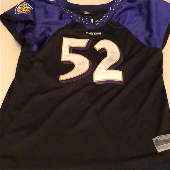 Reebok Tops - Women’s fitted Ravens jersey. XXL